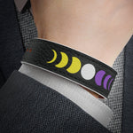 Non-Binary Moon Phases Wristband - On Trend Shirts