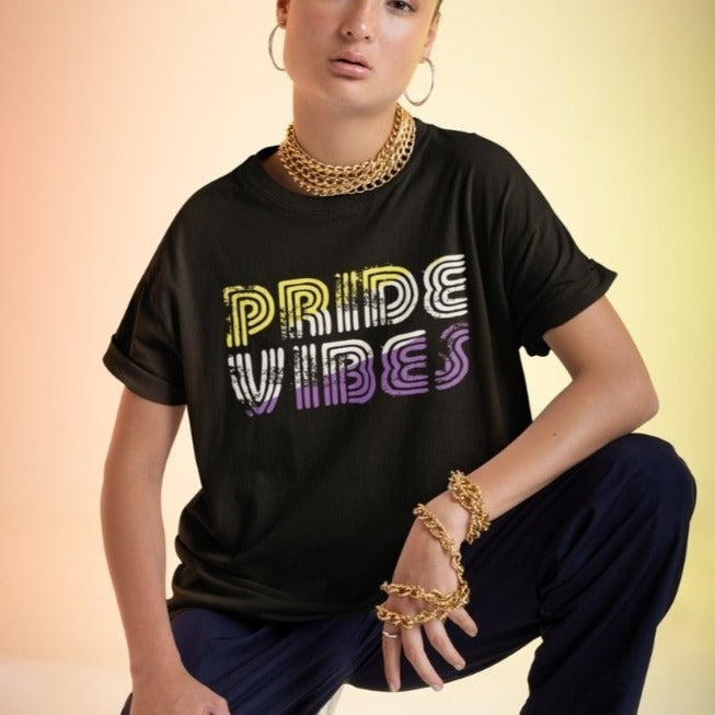 Non-Binary Pride Vibes Shirt - On Trend Shirts