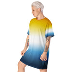 Ombré AroAce Sunset Flag Dress - On Trend Shirts