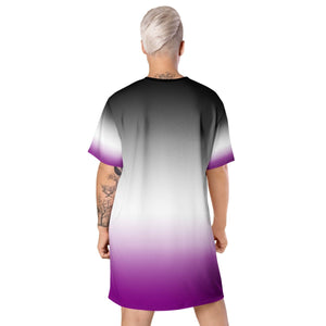Ombré Asexual Flag Dress - On Trend Shirts