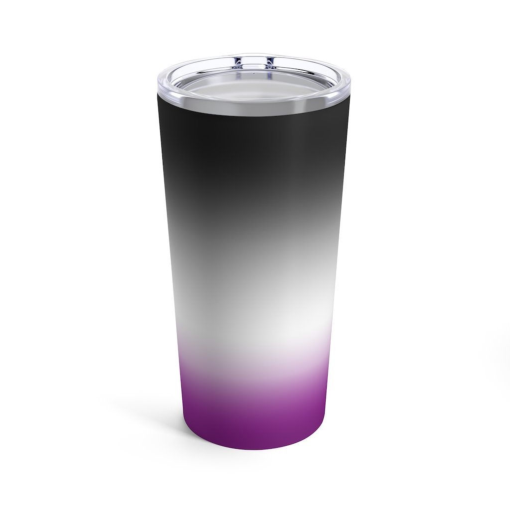 Ombré Asexual Flag Tumbler - On Trend Shirts