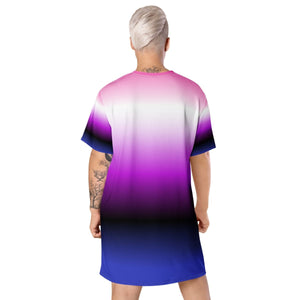 Ombré Genderfluid Flag Dress - On Trend Shirts
