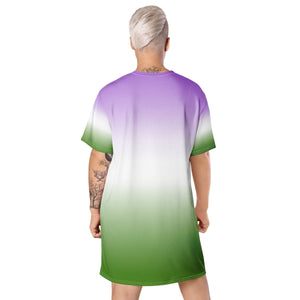 Ombré Genderqueer Flag Dress - On Trend Shirts