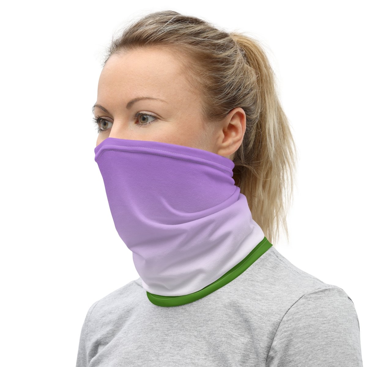 Ombré Genderqueer Flag Neck Gaiter - On Trend Shirts