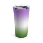 Ombré Genderqueer Flag Tumbler - On Trend Shirts