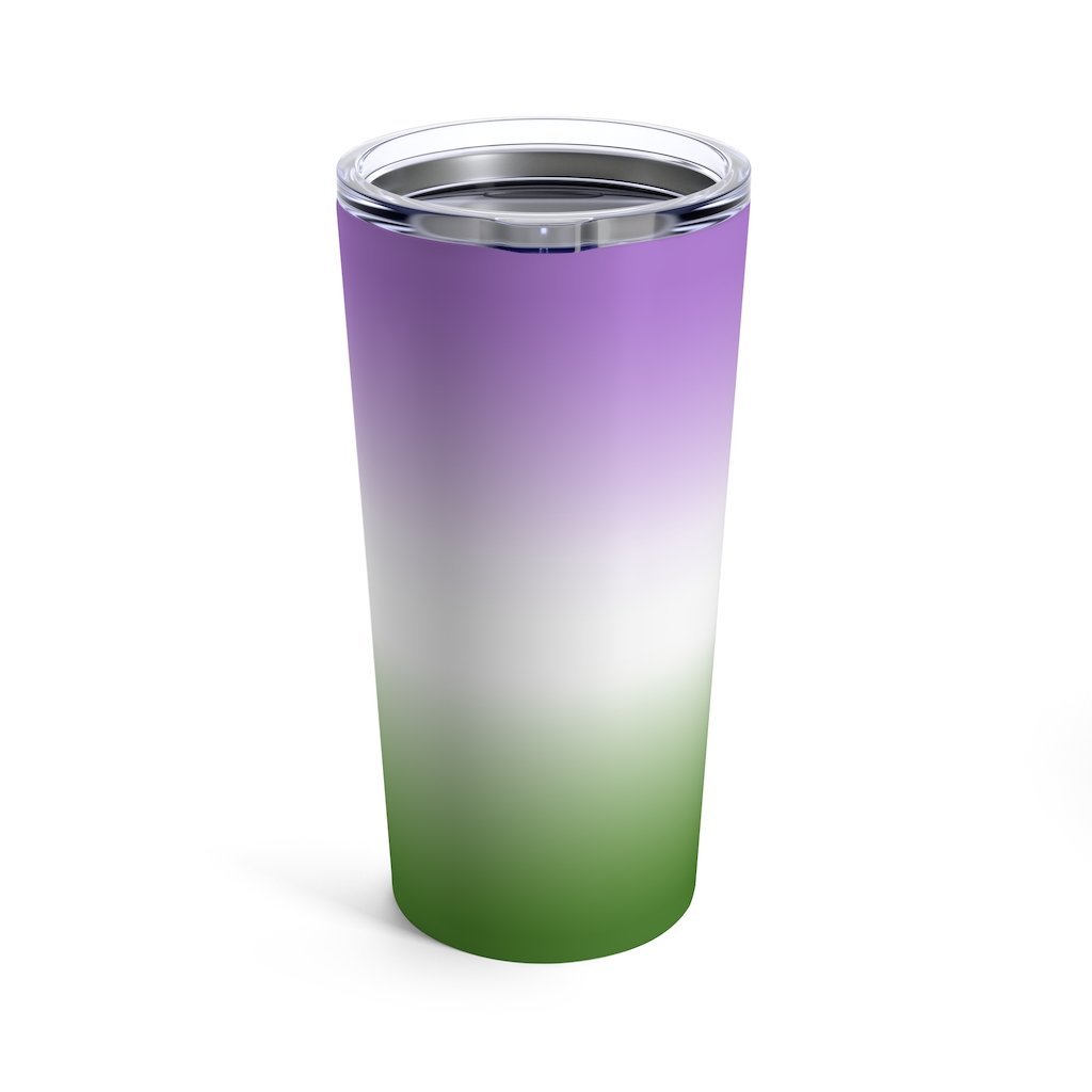 Ombré Genderqueer Flag Tumbler - On Trend Shirts