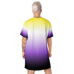 Ombré Non-Binary Flag Dress - On Trend Shirts