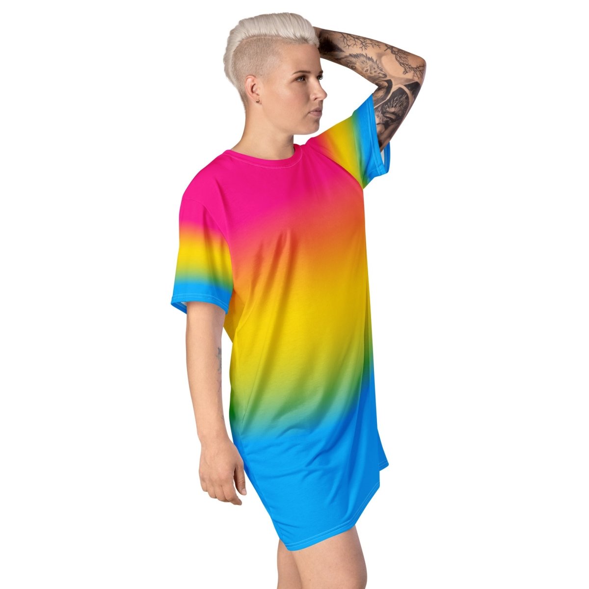 Ombré Pansexual Flag Dress - On Trend Shirts