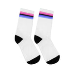Omnisexual Flag Socks - white - On Trend Shirts