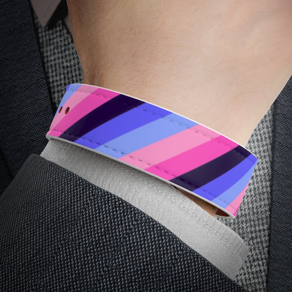 Omnisexual Flag Wristband - On Trend Shirts