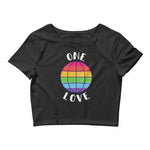 One Love Cropped Tee - On Trend Shirts