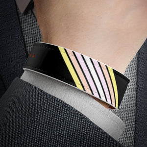 Pangender Flag Stripes Wristband - On Trend Shirts