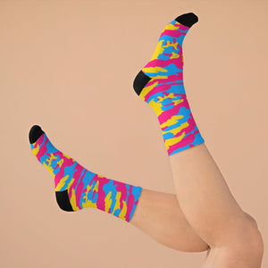 Pansexual Camo Socks - On Trend Shirts