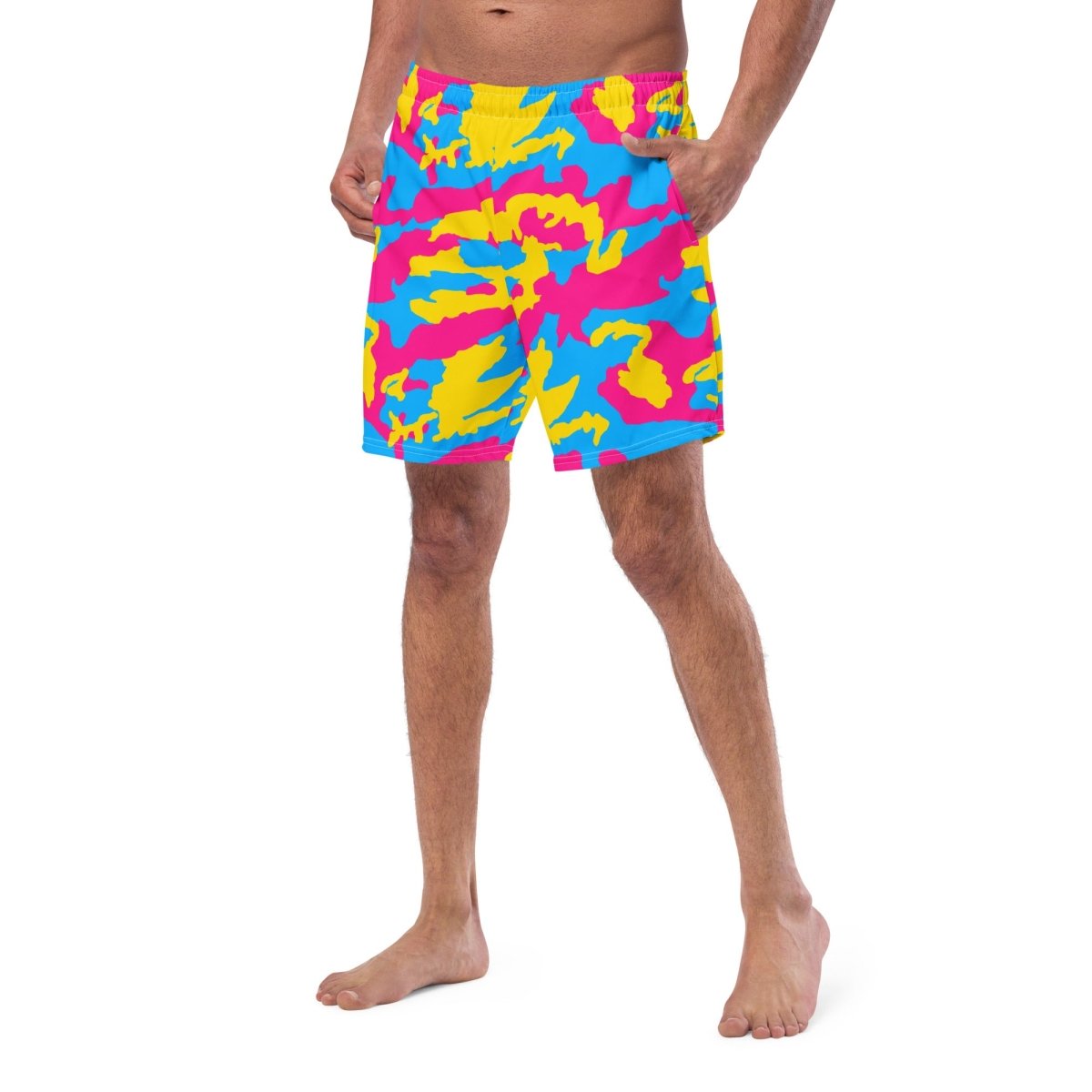 Pansexual Camouflage Swim Trunks - On Trend Shirts