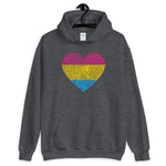 Pansexual Fingerprint Heart Hoodie - On Trend Shirts