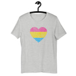 Pansexual Fingerprint Heart Shirt - On Trend Shirts