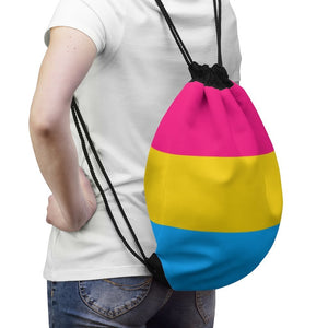 Pansexual Flag Drawstring Bag - On Trend Shirts