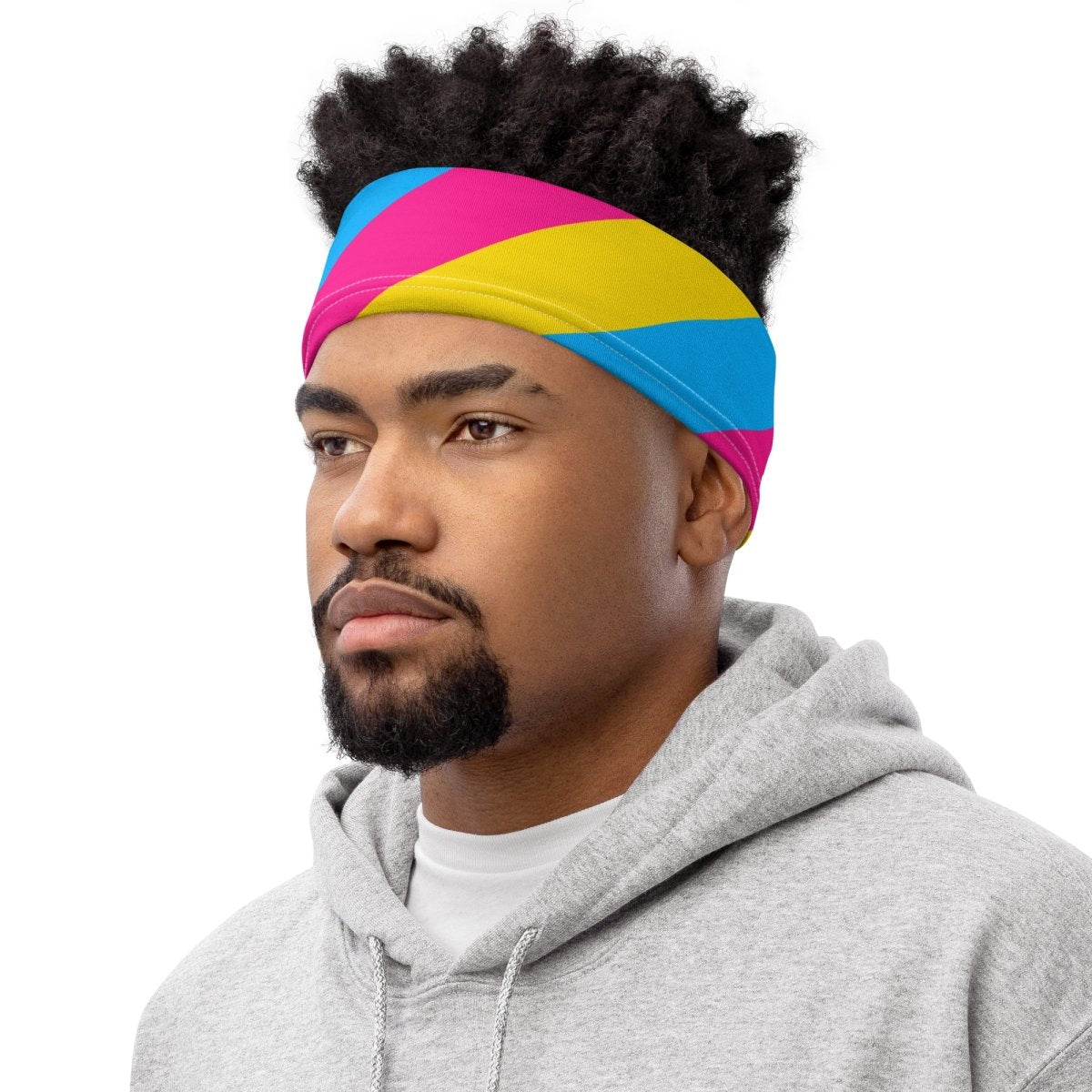 Pansexual Flag Neck Gaiter - On Trend Shirts