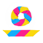 Pansexual Flag Scrunchie