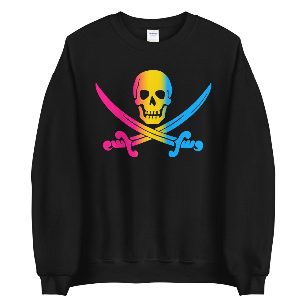 Pansexual Pirate Sweatshirt - On Trend Shirts