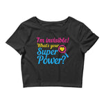 Pansexual Superpower Cropped Tee - On Trend Shirts