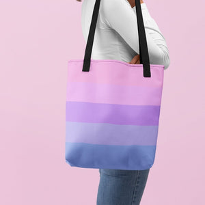 Fruity Bisexual Pride Tote Bag