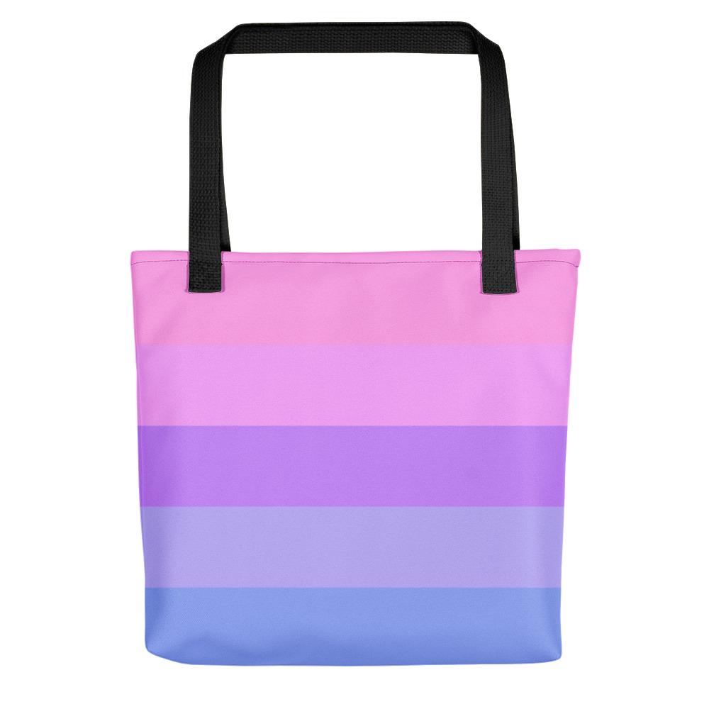 Fruity Bisexual Pride Tote Bag