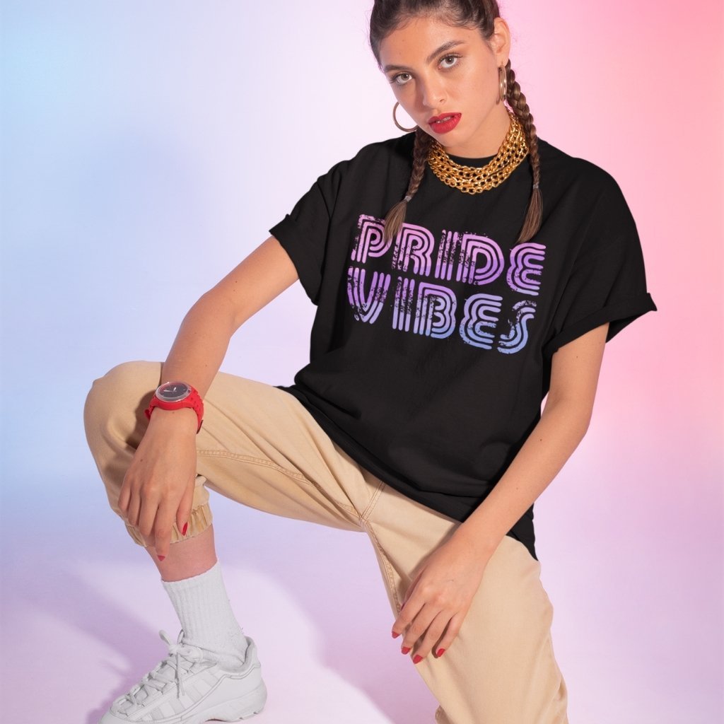 Pastel Bisexual Pride Vibes Shirt - On Trend Shirts