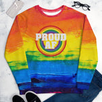 Proud AF Rainbow Sweatshirt - On Trend Shirts
