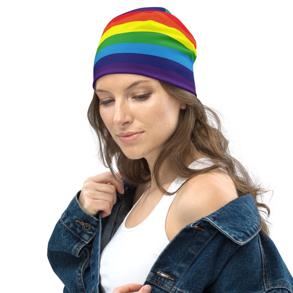 Rainbow Flag Beanie - On Trend Shirts