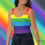 Rainbow Flag Crop Top - On Trend Shirts