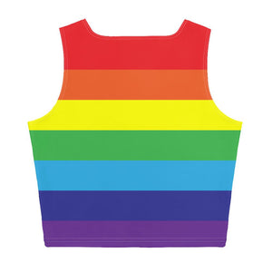 Rainbow Flag Crop Top - On Trend Shirts