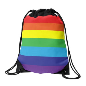 Rainbow Flag Drawstring Bag - On Trend Shirts