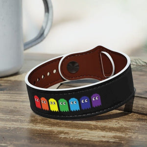 Rainbow Flag Ghosts Wristband - On Trend Shirts