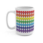 Rainbow Flag Skulls Mug - On Trend Shirts
