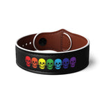 Rainbow Flag Skulls Wristband - On Trend Shirts