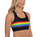 Rainbow Flag Sports Bra - On Trend Shirts