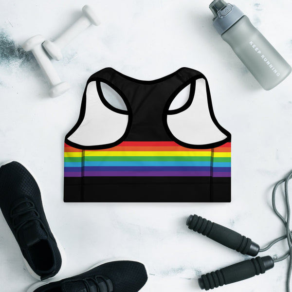 LGBTQ+ Pride Sports Bras  Pride Gym Bra - On Trend Shirts – On