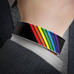 Rainbow Flag Stripes Wristband - On Trend Shirts