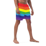 Rainbow Flag Swim Trunks - On Trend Shirts