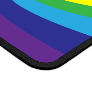 Rainbow Flag Wave Gaming Mouse Pad - On Trend Shirts