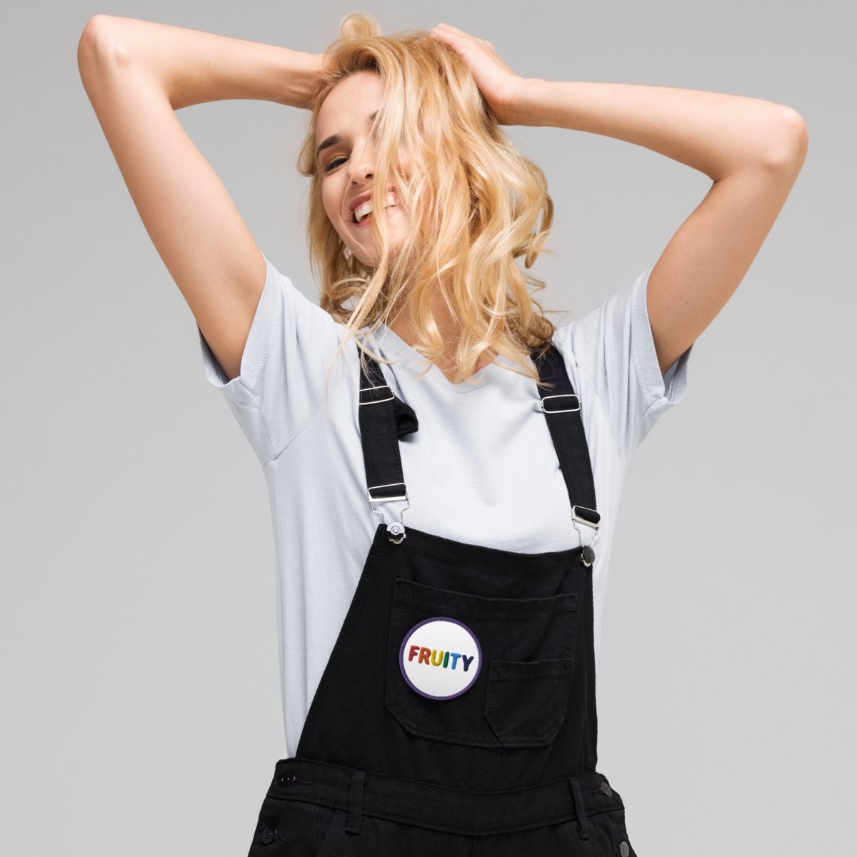 Rainbow Fruity Embroidered Patch - On Trend Shirts