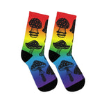 Rainbow Mushroom Socks - On Trend Shirts