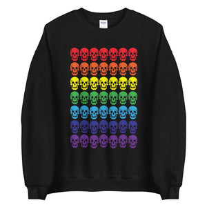 Rainbow Skulls Sweatshirt - On Trend Shirts