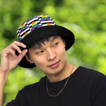 Reversible Straight Ally Flag Bucket Hat - On Trend Shirts