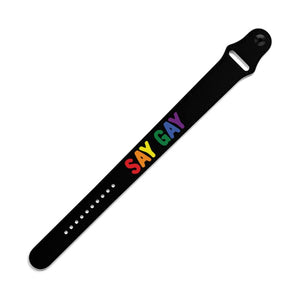 Say Gay Wristband - On Trend Shirts