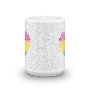 Speckled Pansexual Heart Mug - On Trend Shirts