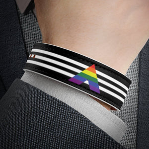 Straight Ally Wristband - On Trend Shirts