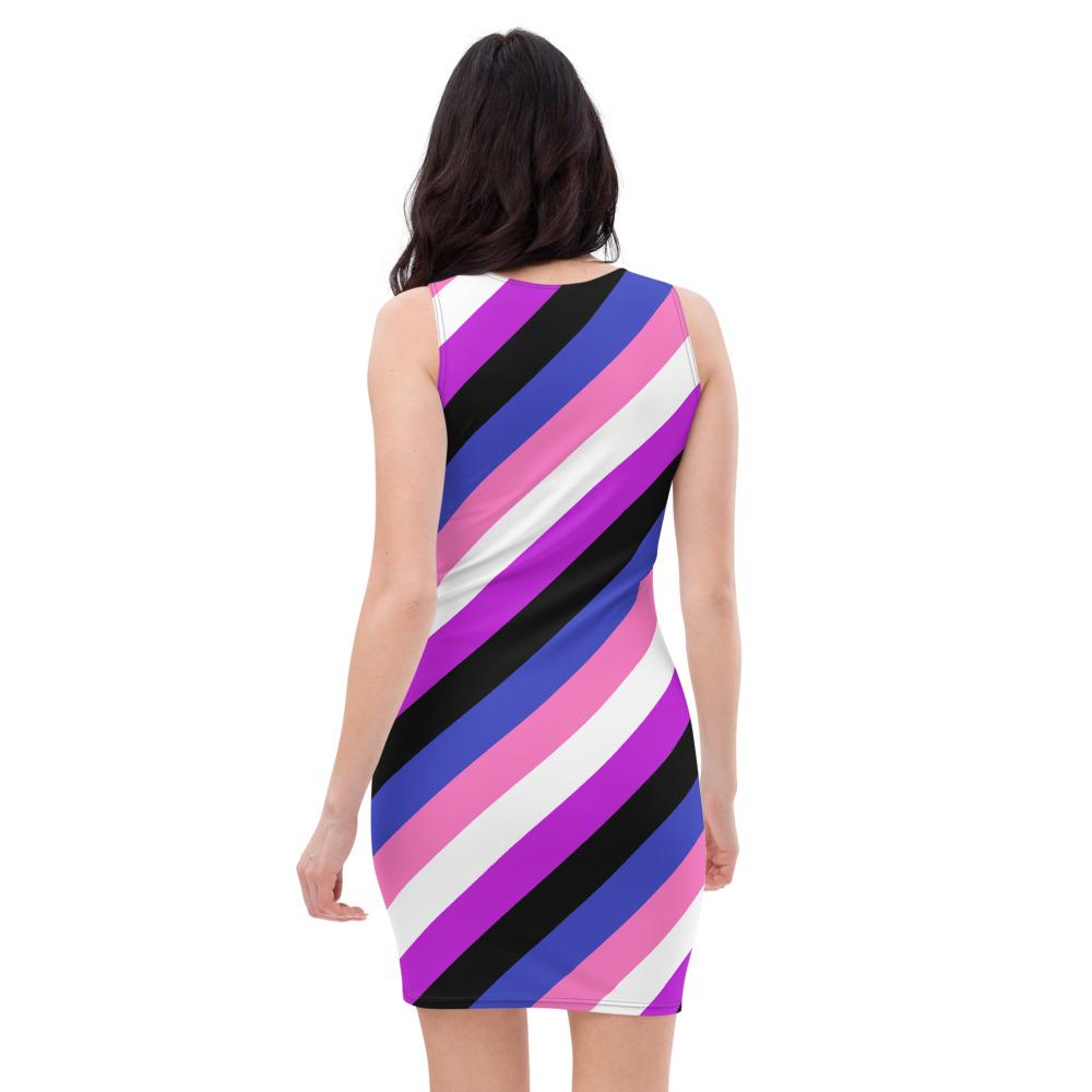 Subtly Genderfluid A-Line Dress for Sale by Lataly