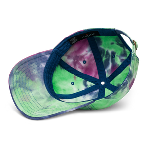 Asexual Heart Embroidered Tie Dye Hat